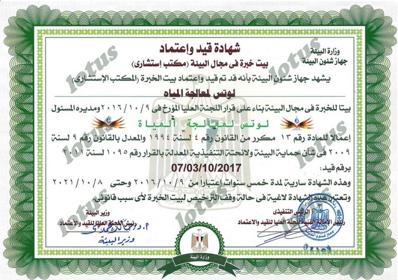 Certified consultant office